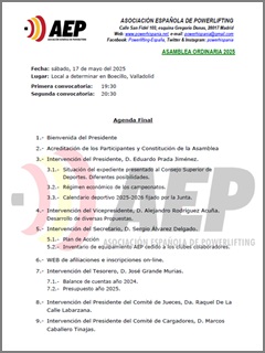 Agenda_Asamblea_Ordinaria_Boecillo-Valladolid_2025