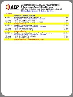 Horario_AEP-3_Powerlifting_Navarra_Mutilva_2022