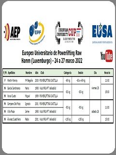 Horario_EPF_University_Cup_Hamm_2022