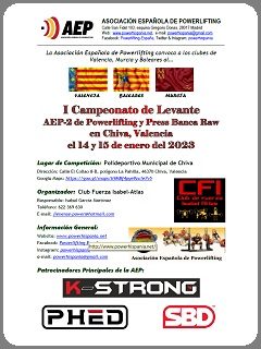 Invitacion_AEP-2_Levante_Chiva_2023 Invitacion_AEP-2_Levante_Chiva_2023