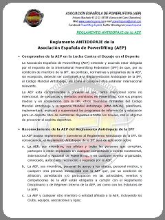 Reglamento_Antidopaje_AEP_2019 Reglamento_Antidopaje_AEP_2019